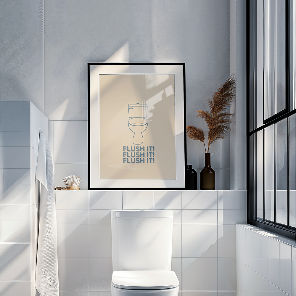 Flush it