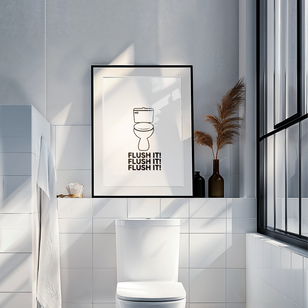 Flush it