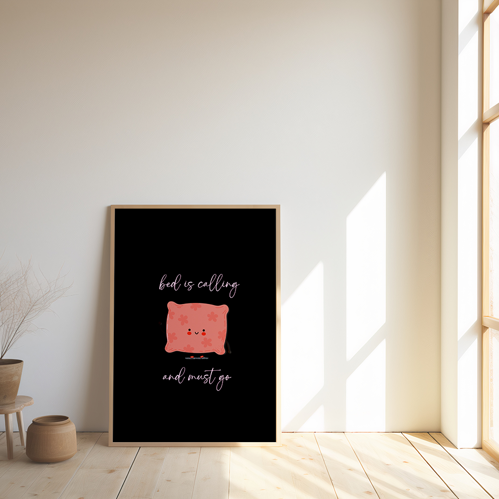 Bed is calling and must go