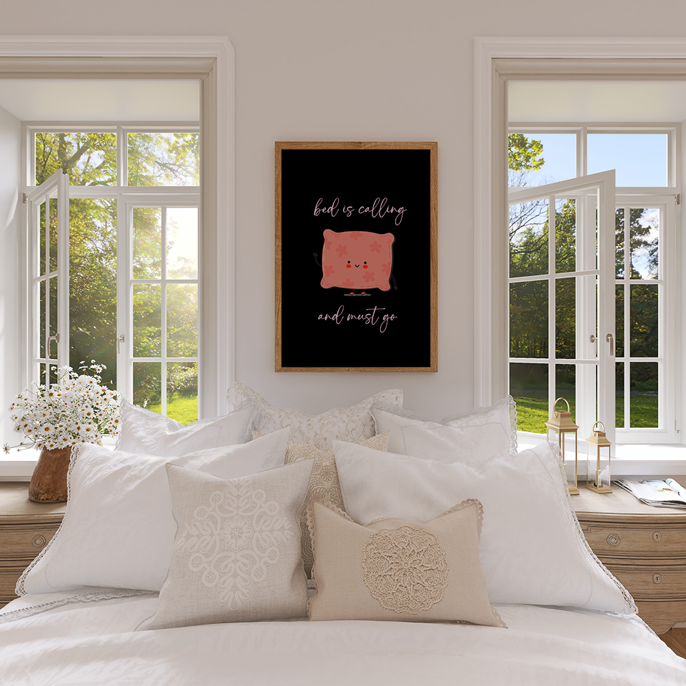 Bed is calling and must go