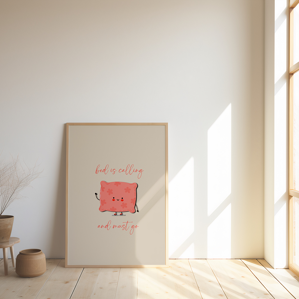 Bed is calling and must go