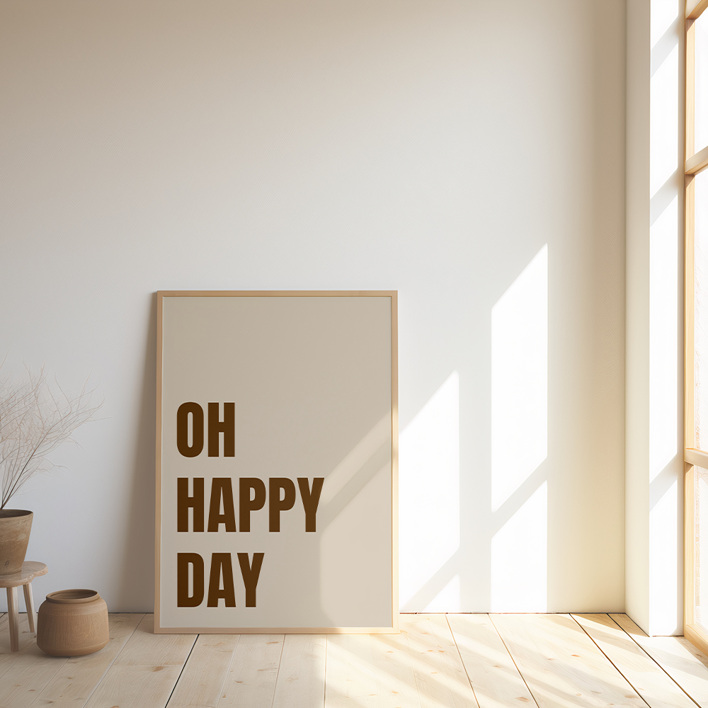 Oh happy day poster