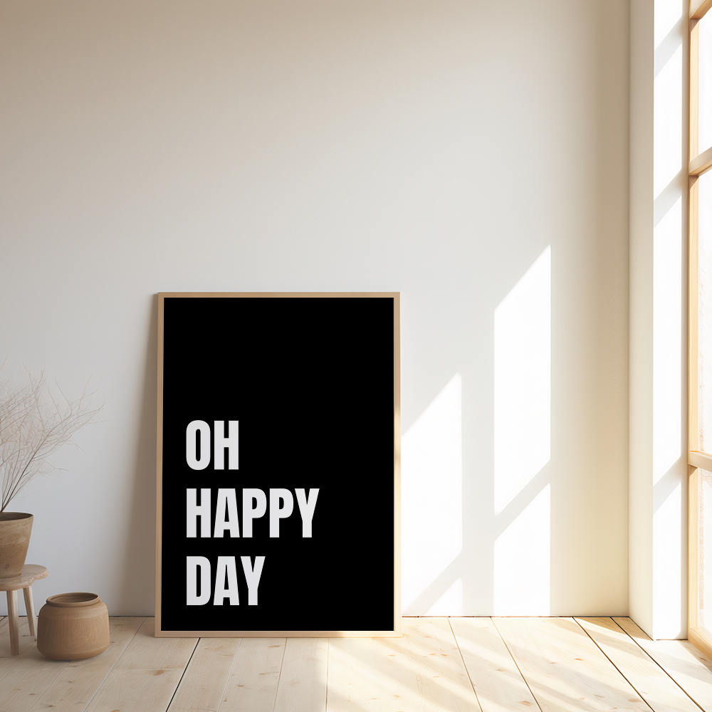 Oh happy day poster