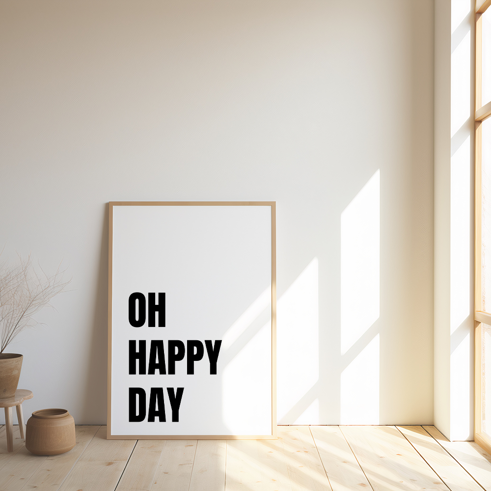 Oh happy day poster