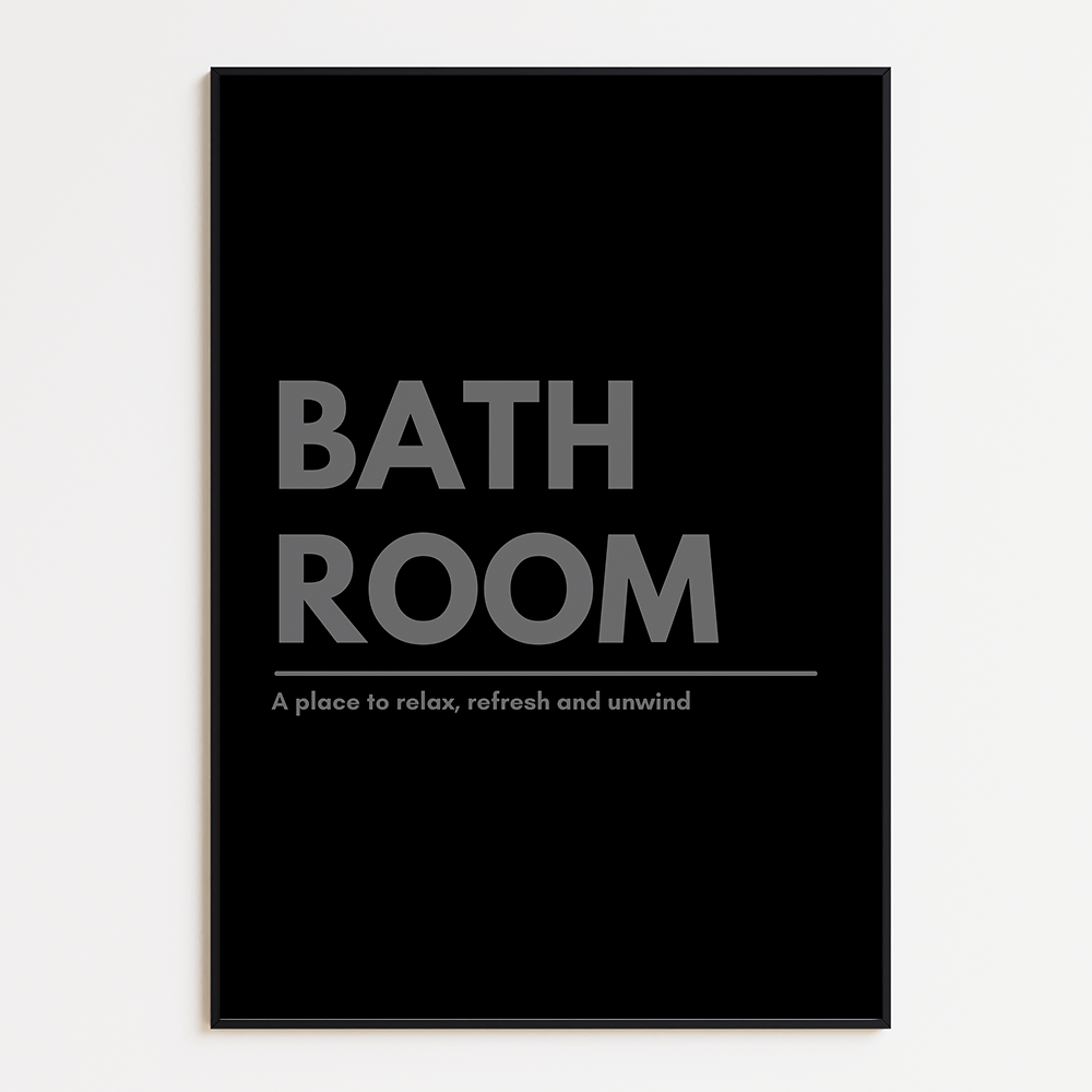 Bathroom, a place to relax, refresh and unwind