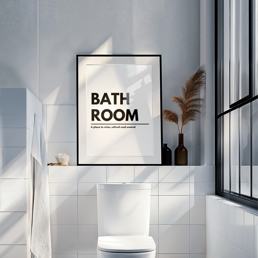 Bathroom, a place to relax, refresh and unwind