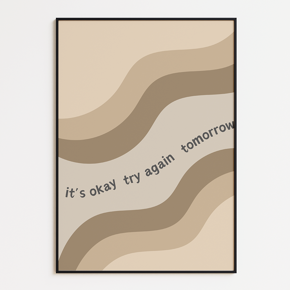 It’s okay try again tomorrow