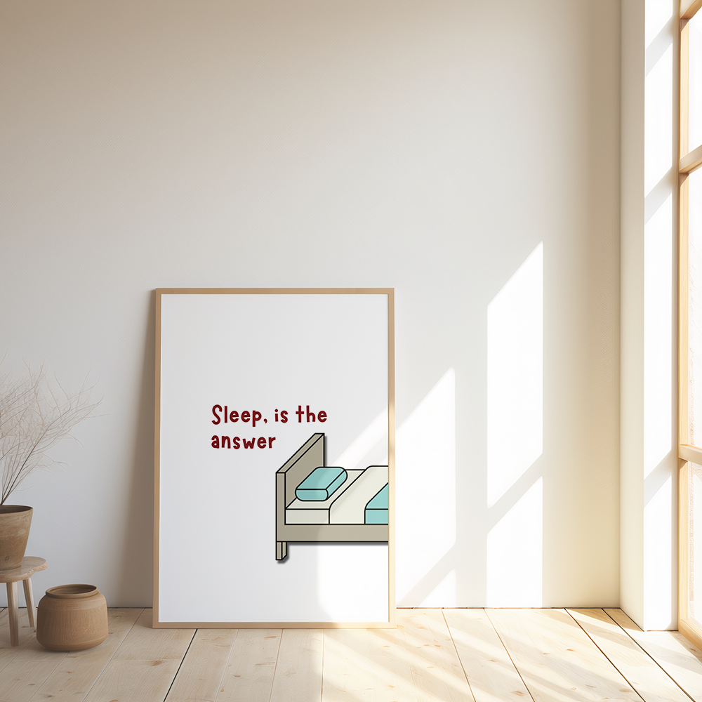 Sleep is the answer