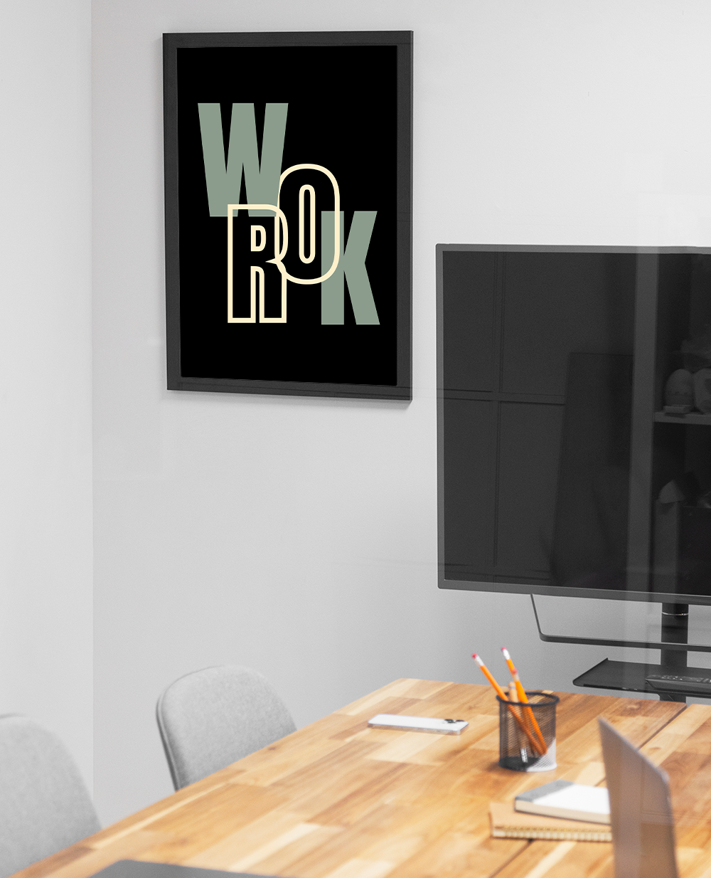 Work poster