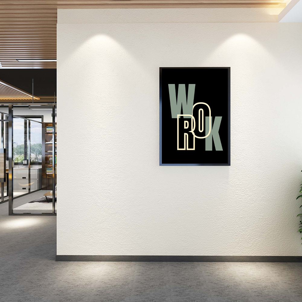 Work poster