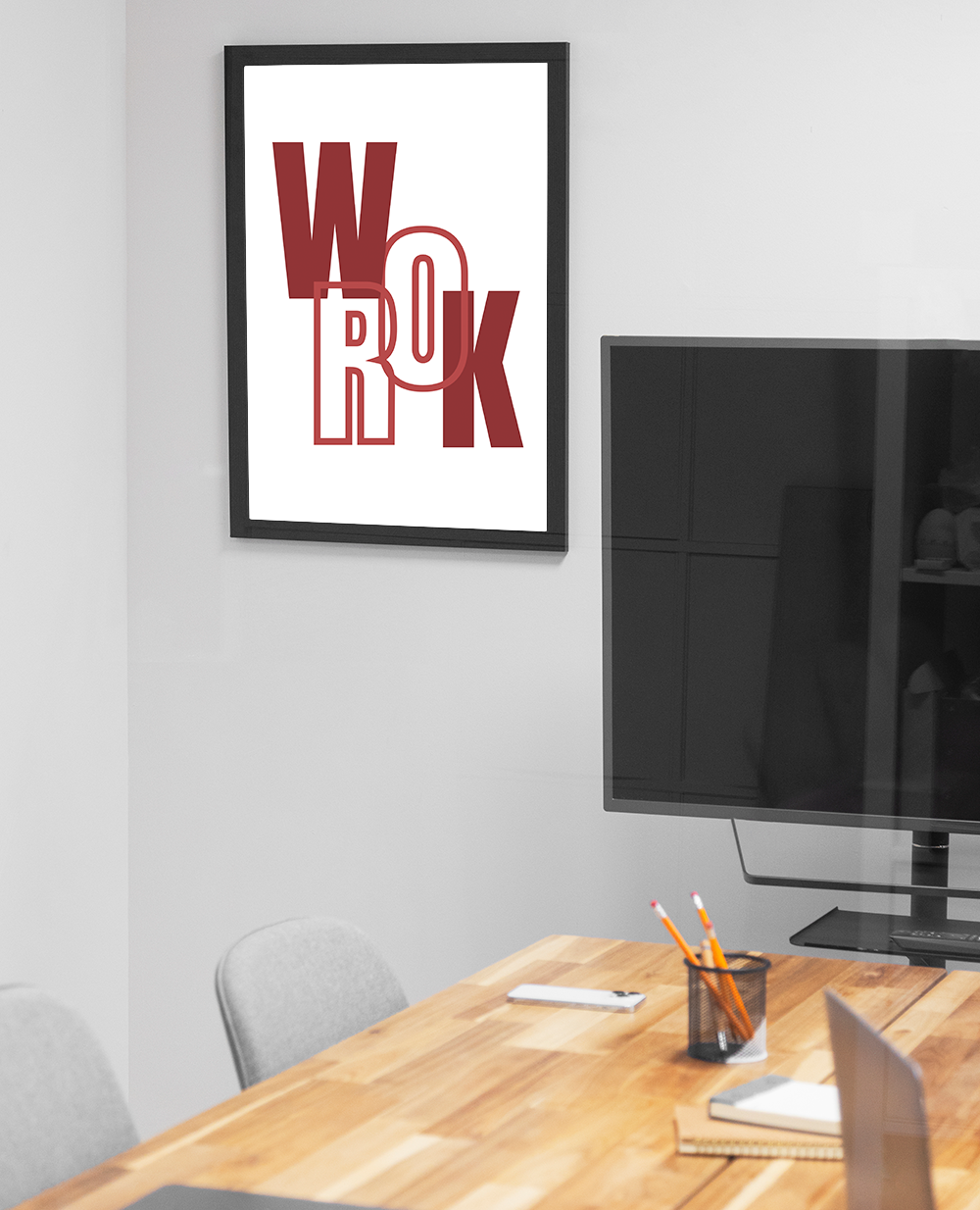 Work poster