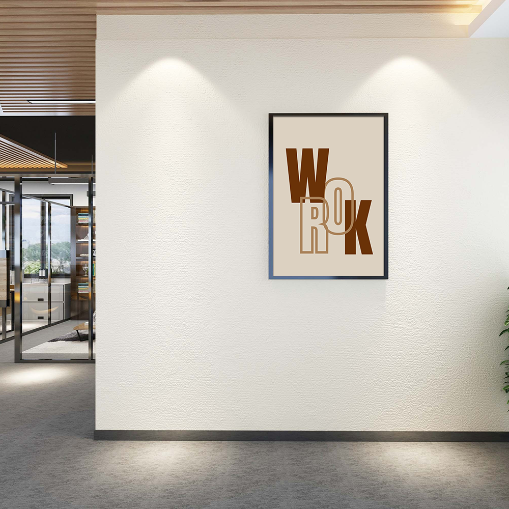 Work poster