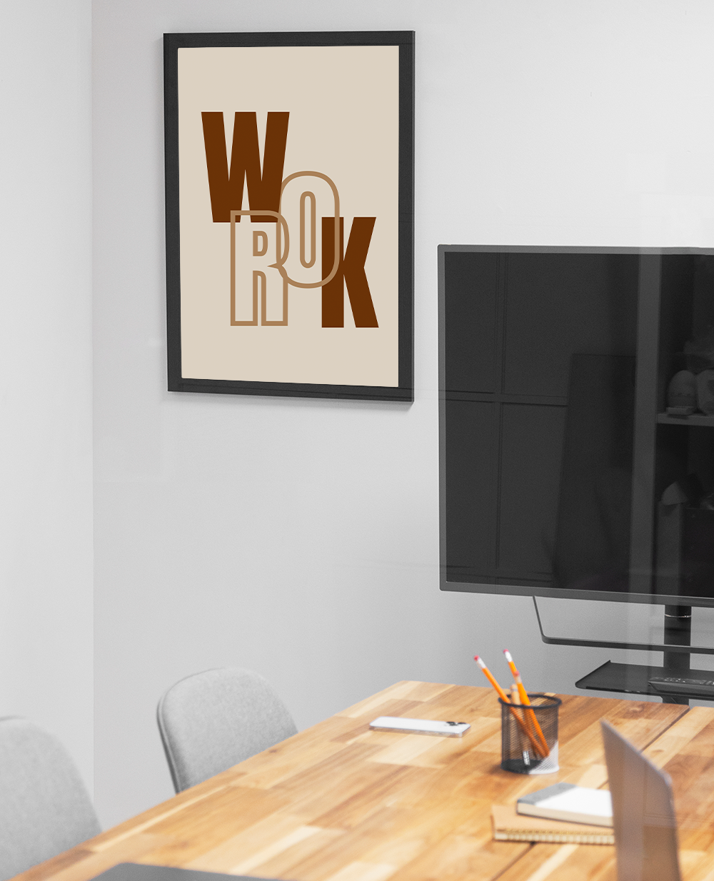 Work poster
