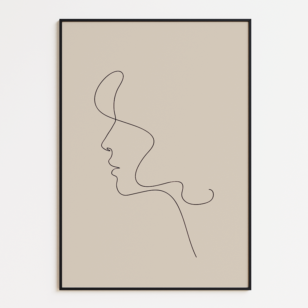 Vrouw - lijnen