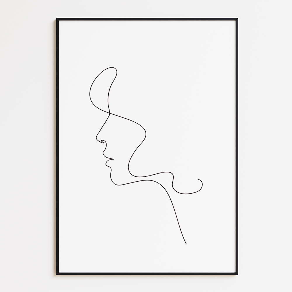 Vrouw - lijnen