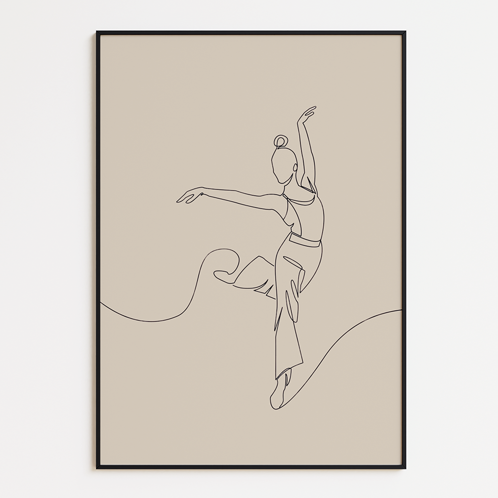 Ballerina - lijnen
