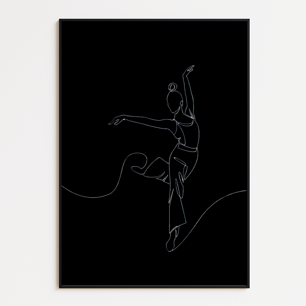 Ballerina - lijnen
