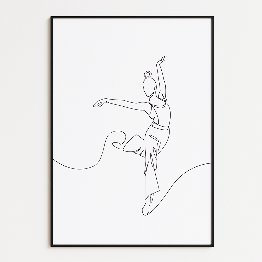 Ballerina - lijnen