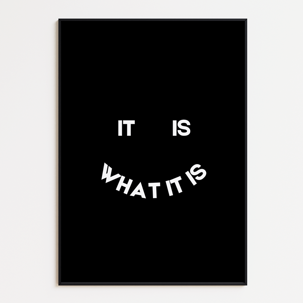 It Is What It Is