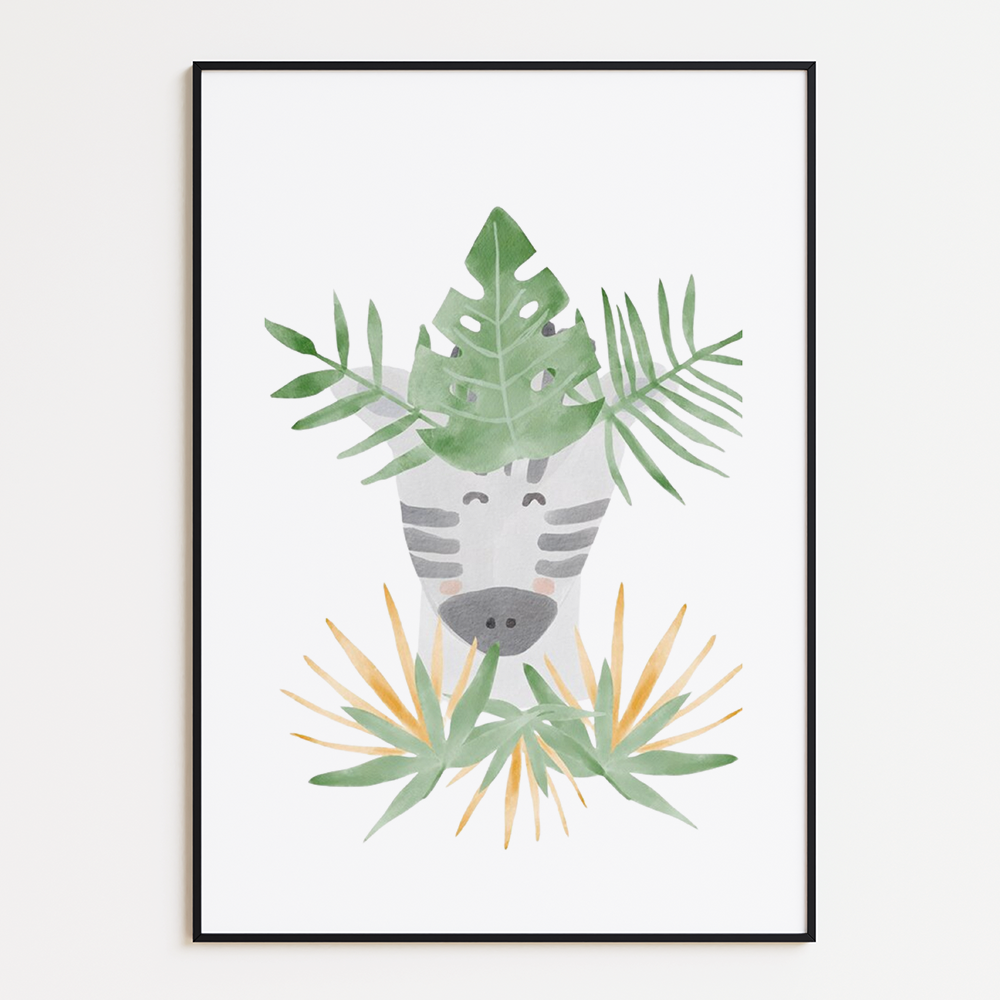 Zebra face