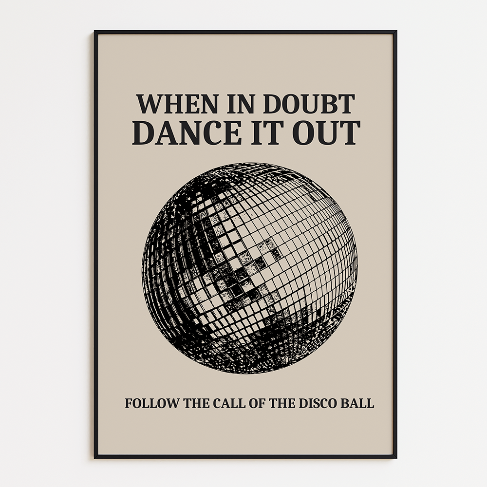 When in doubt, dance it out