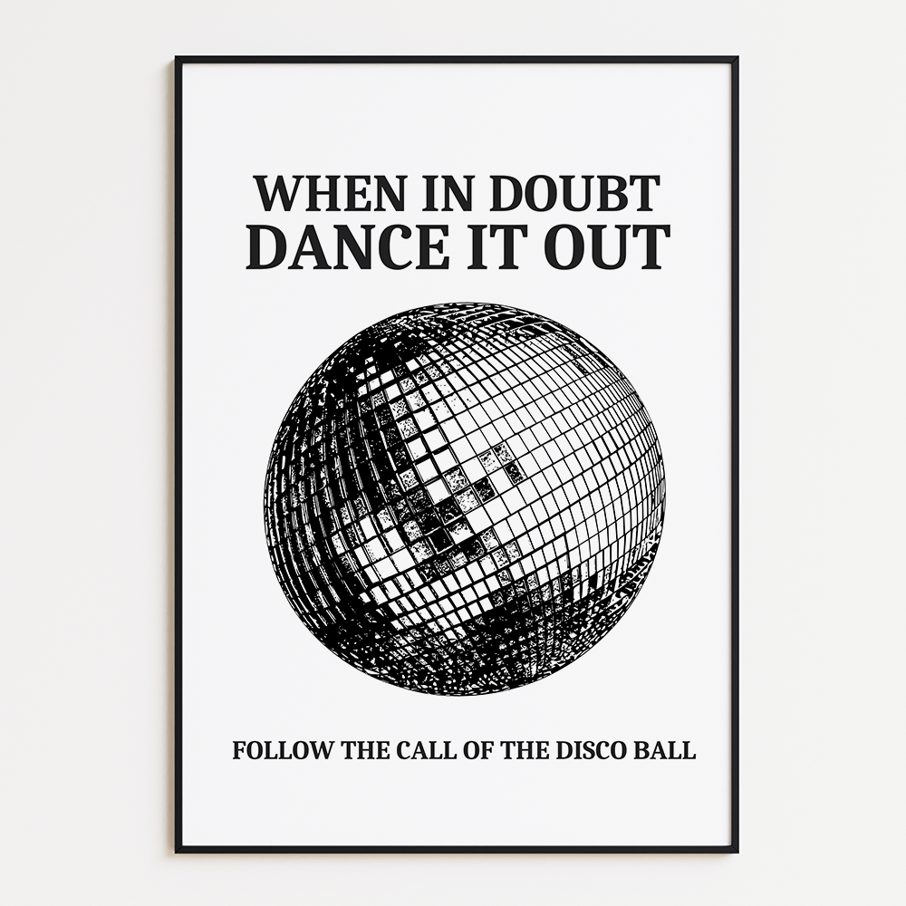 When in doubt, dance it out