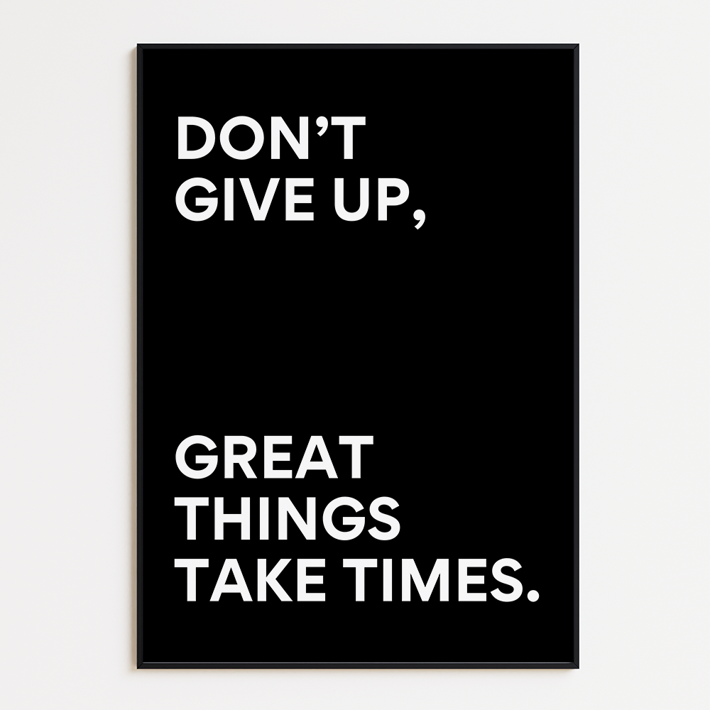 Don’t Give Up