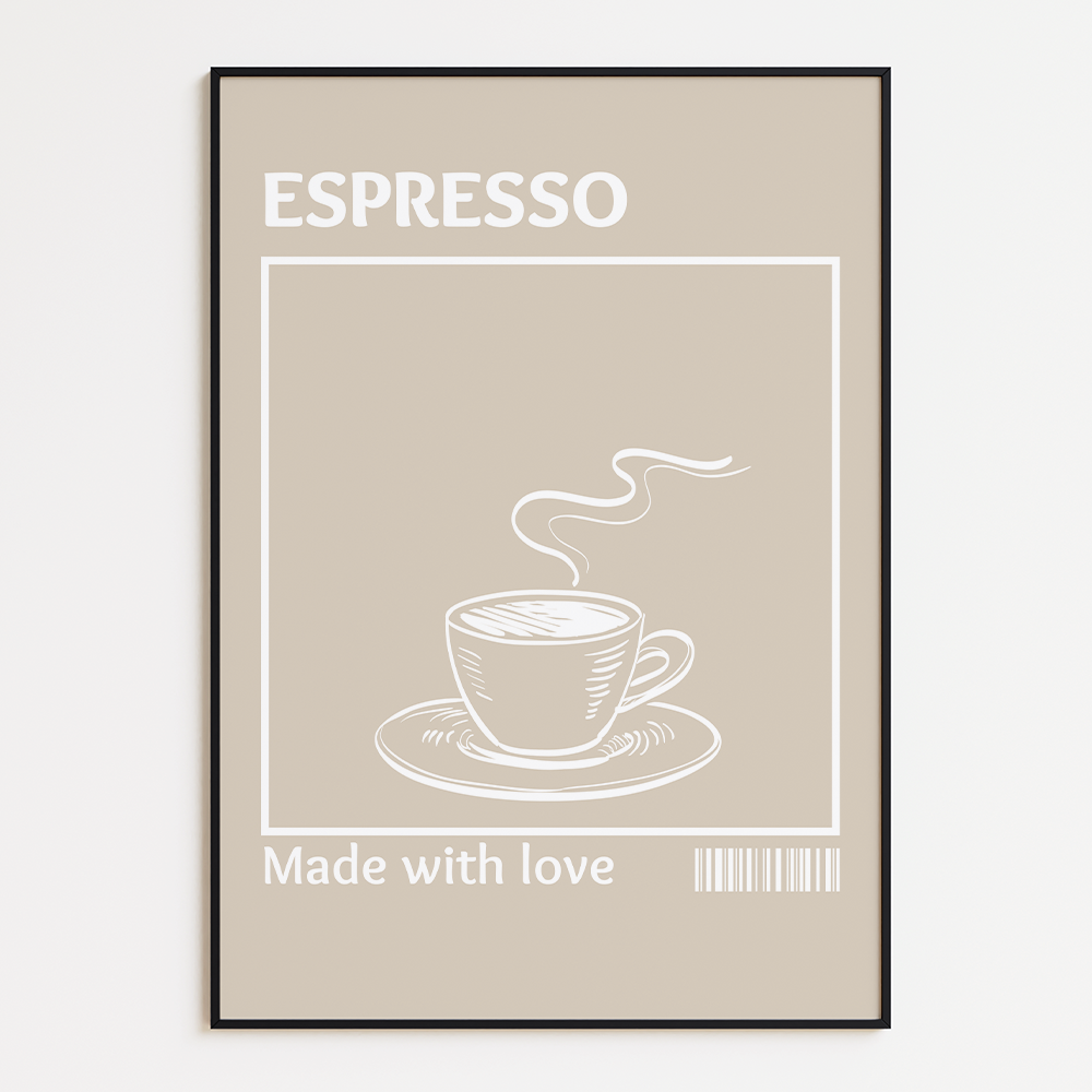 Espresso made with love