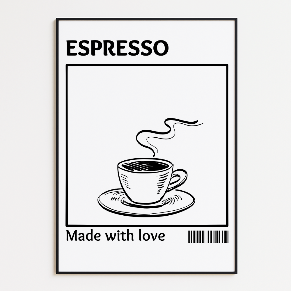 Espresso made with love