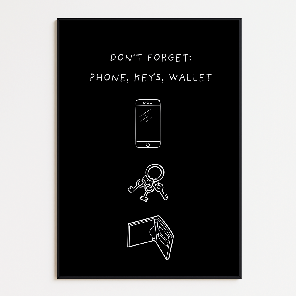 Don't forget
