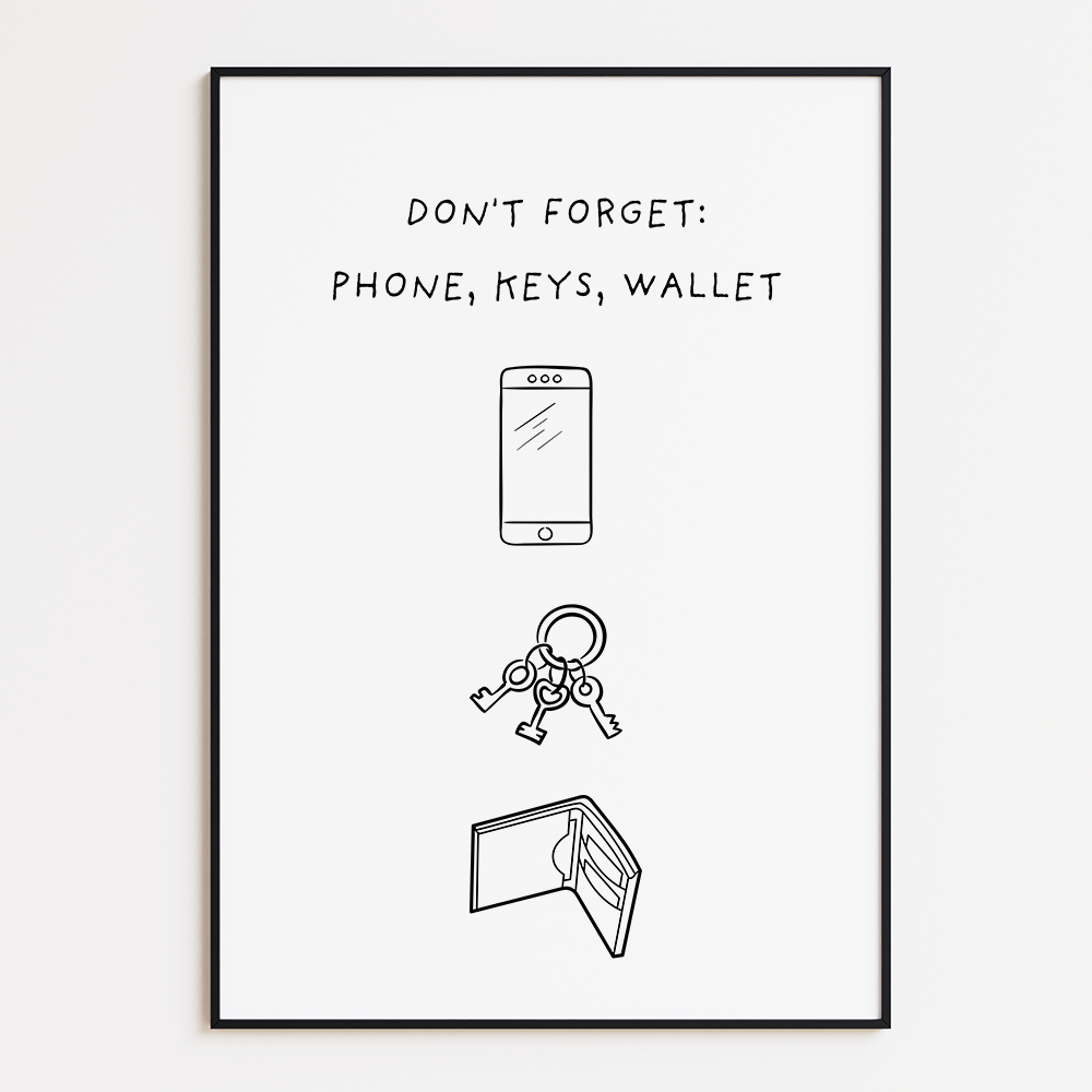Don't forget