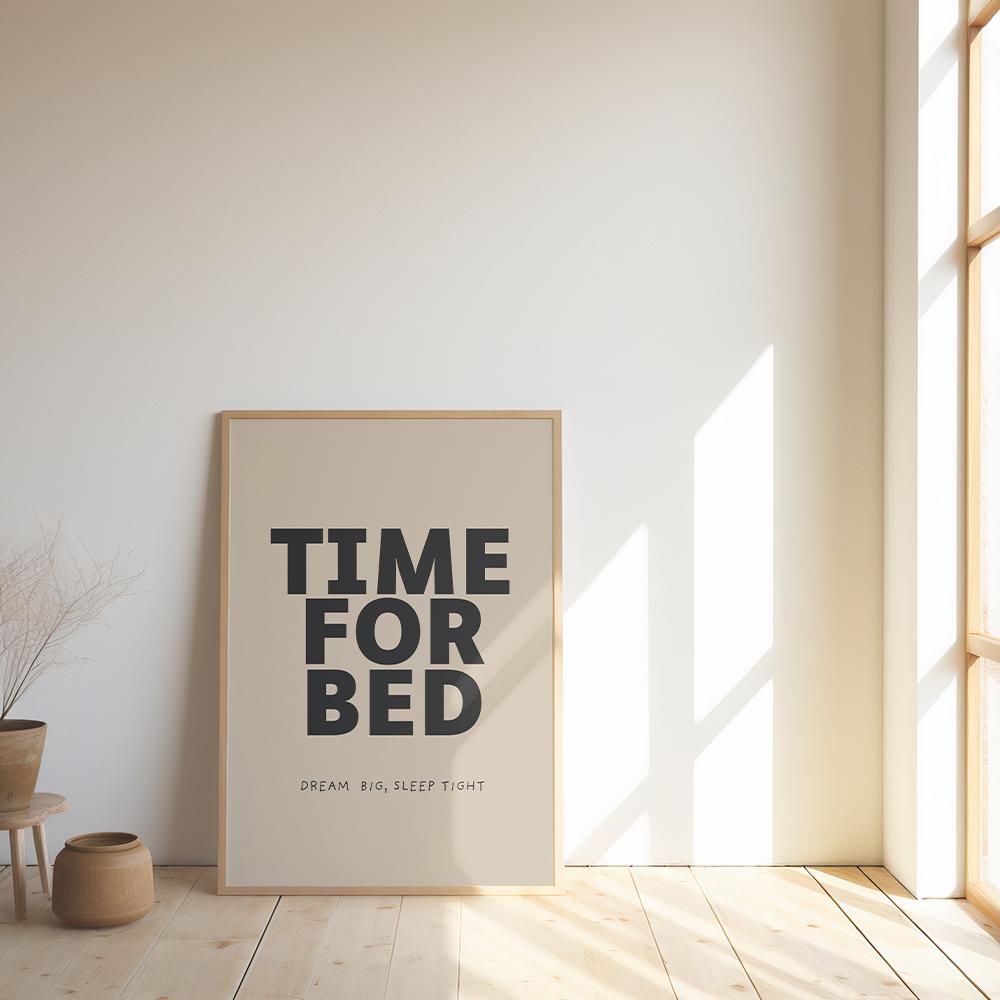 Time for bed