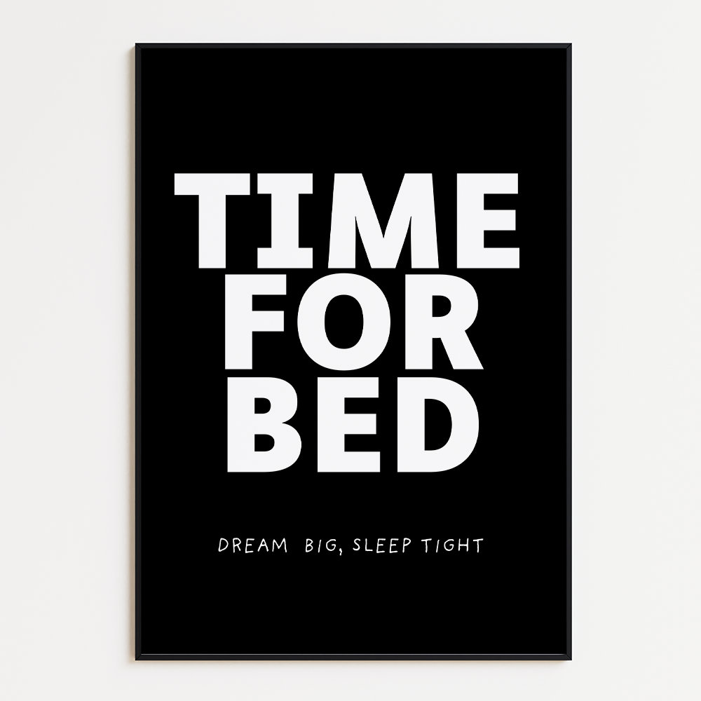 Time for bed