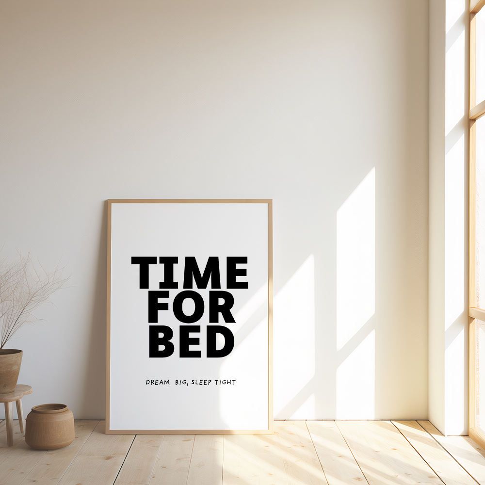 Time for bed