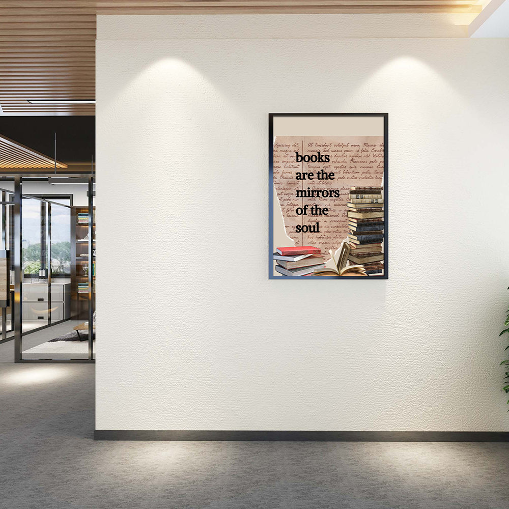 Books are the mirrors of the soul