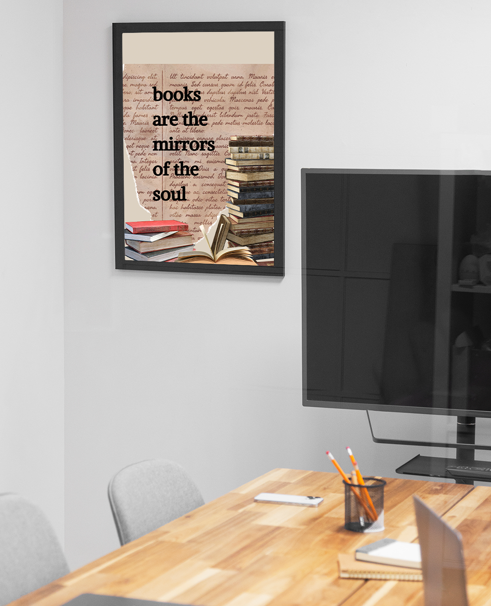 Books are the mirrors of the soul