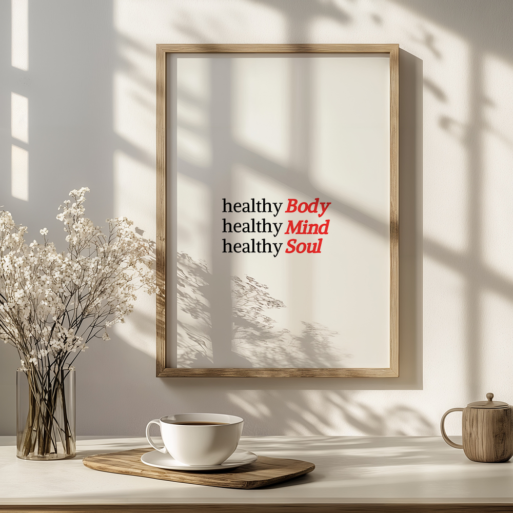 Poster Healthy