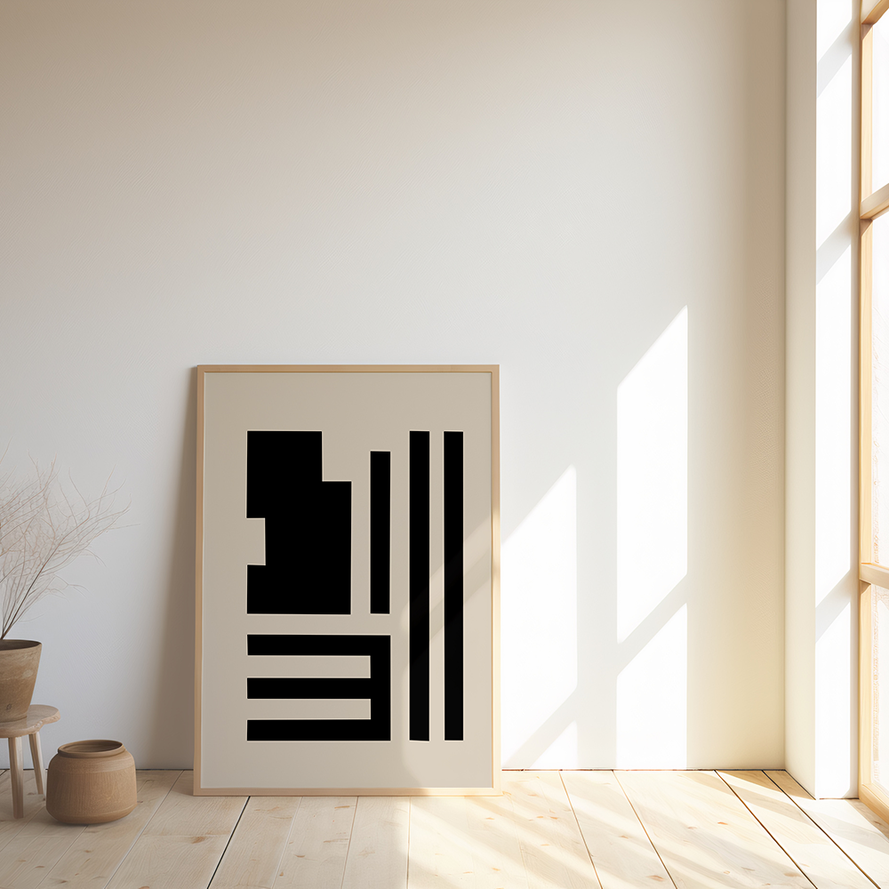Poster met Lijnen