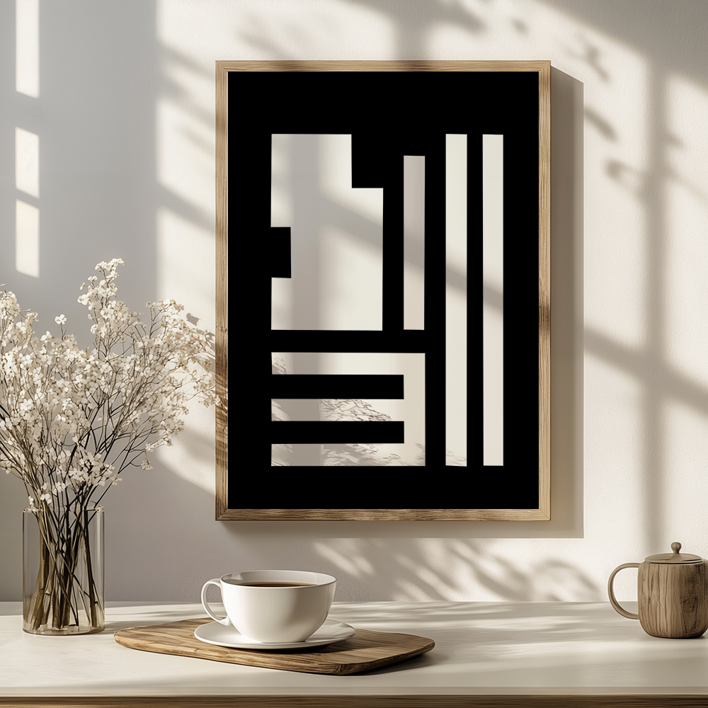 Poster met Lijnen