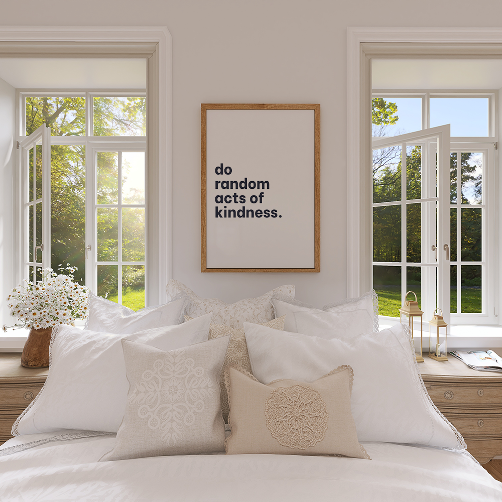 Do random acts of kindness