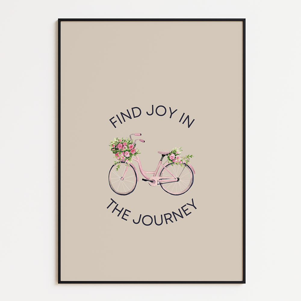 Find joy in the journey