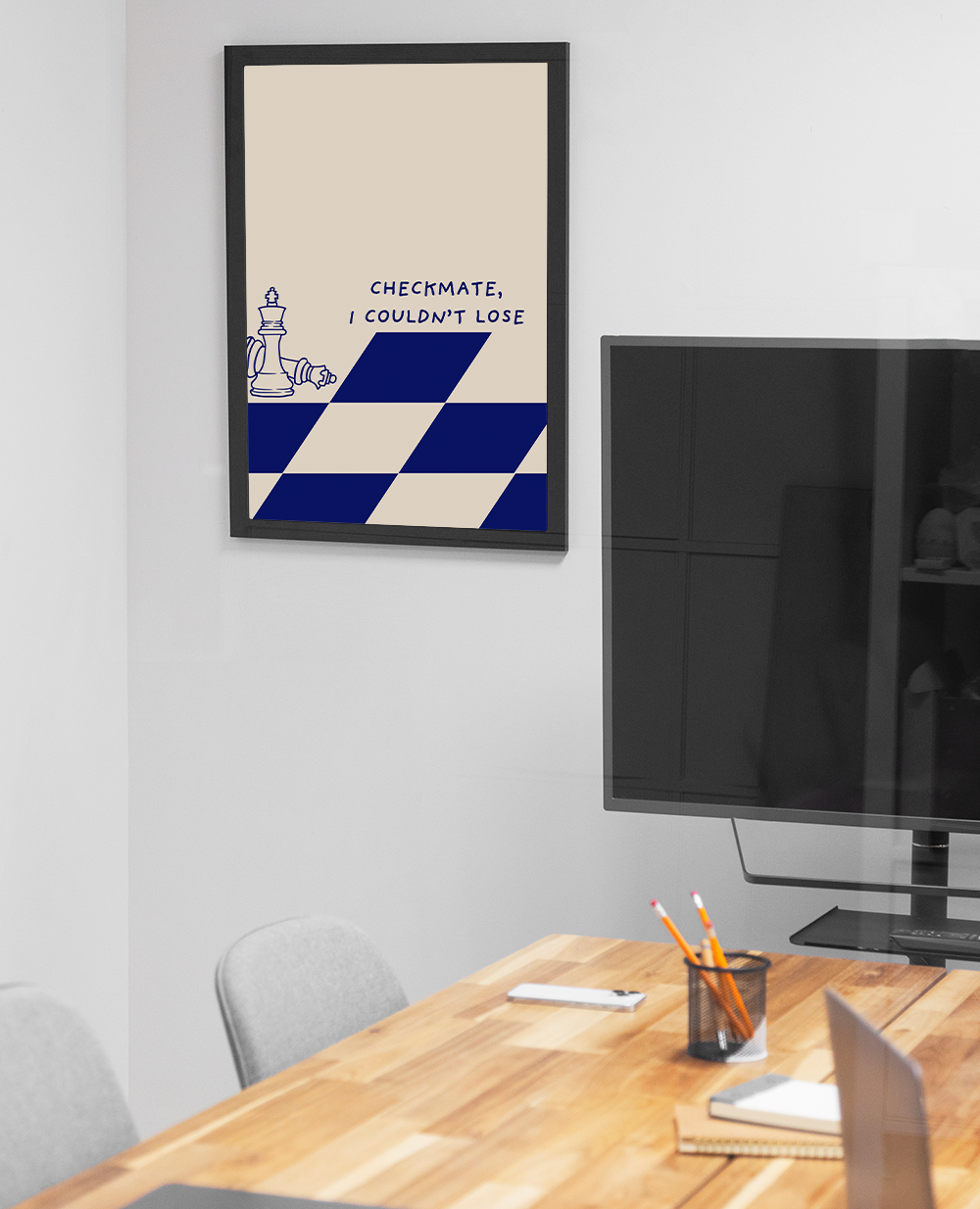 Checkmate, I couldn’t lose