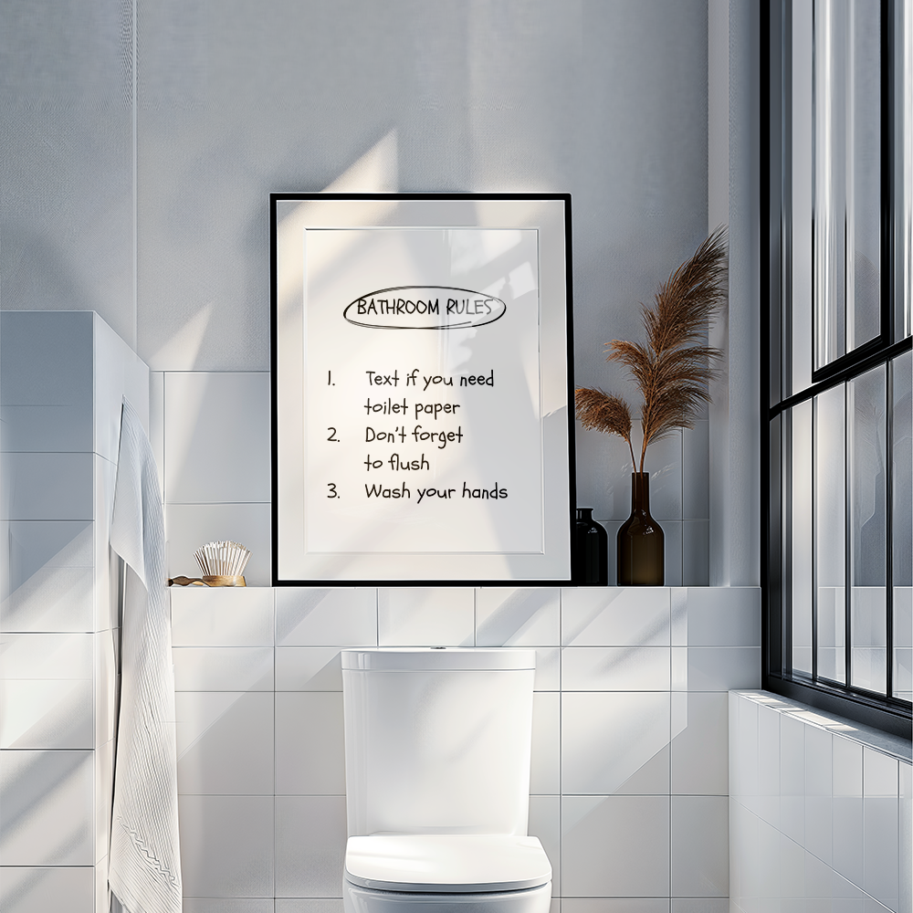 Bathroom Rules