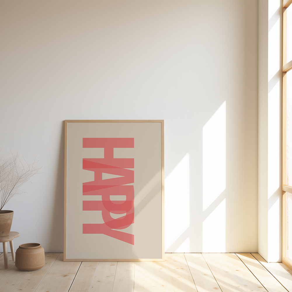 Poster Happy
