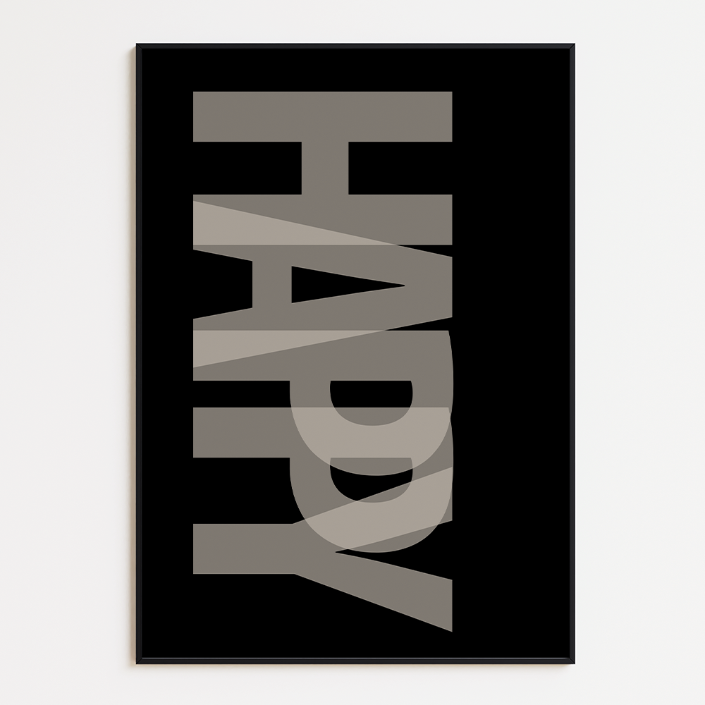 Poster Happy