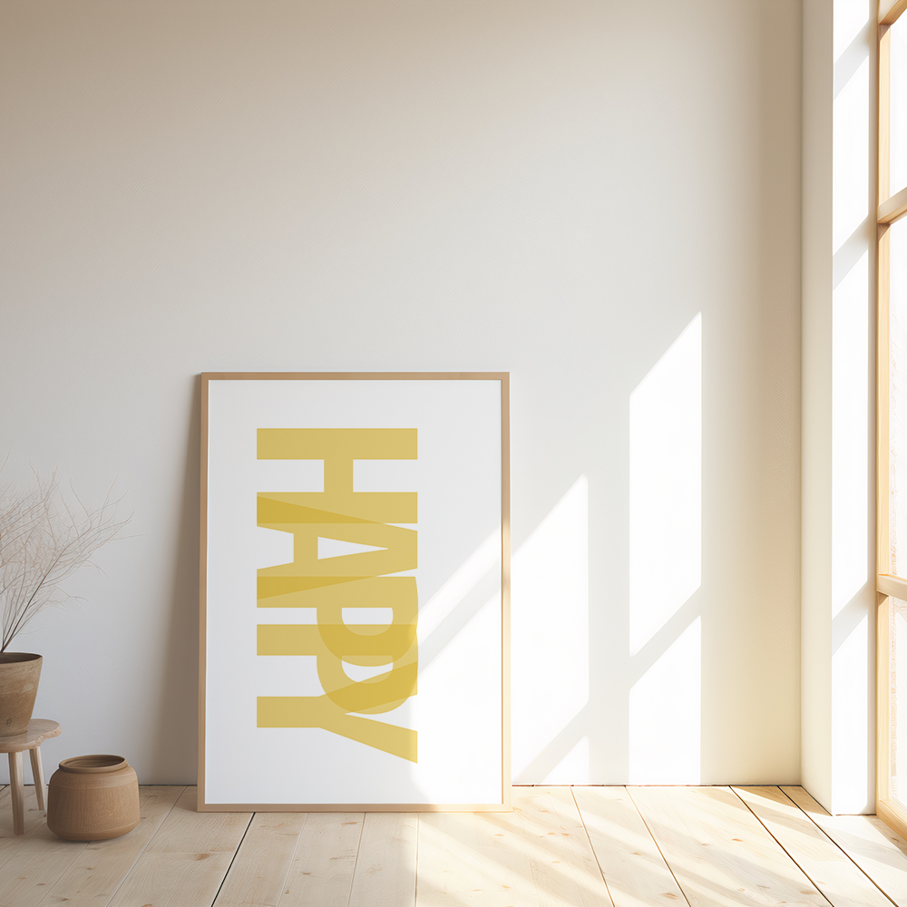 Poster Happy