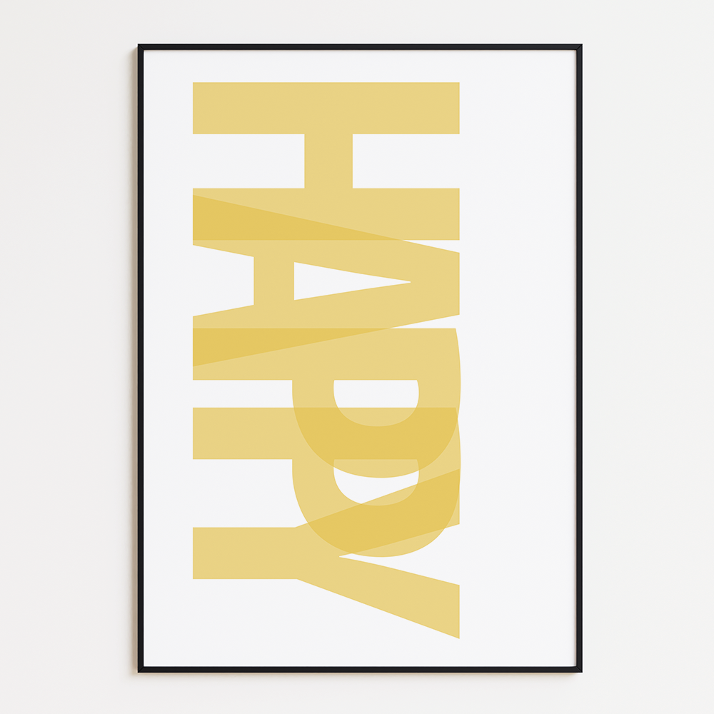 Poster Happy