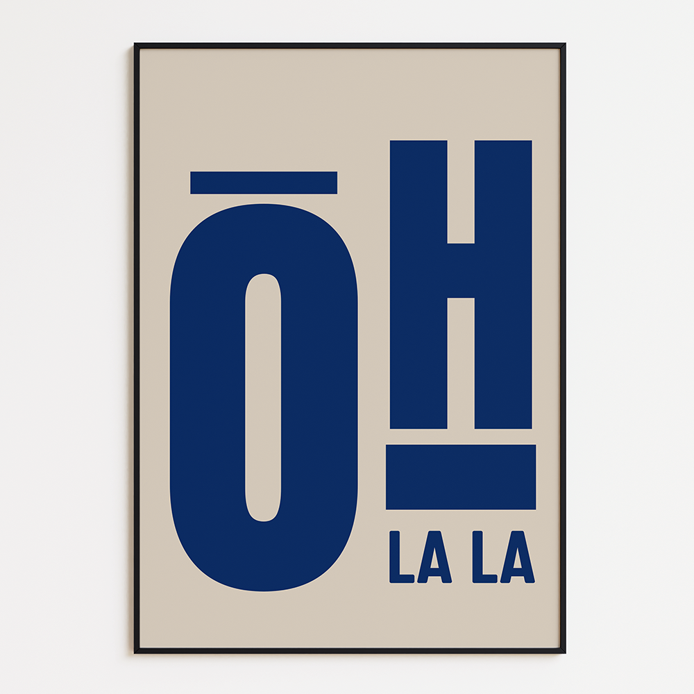 Poster Oh Lala