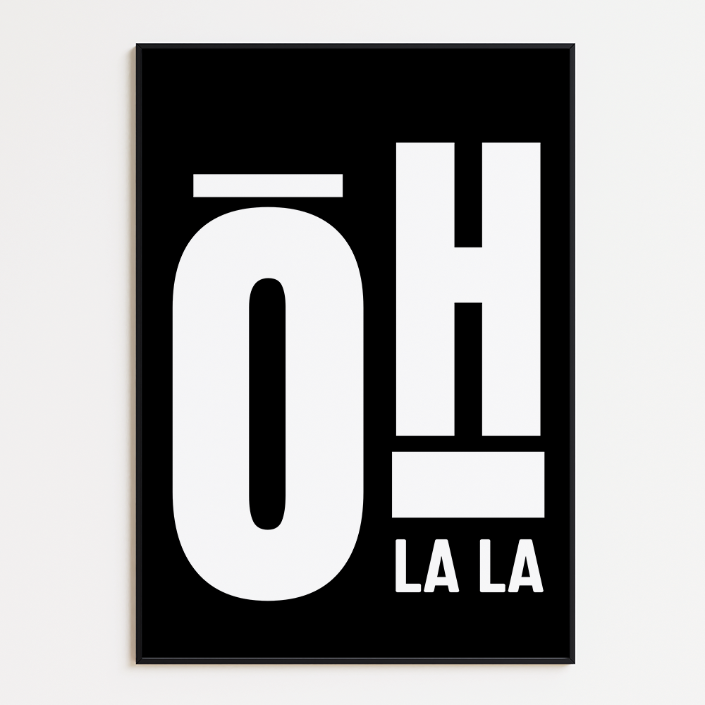 Poster Oh Lala