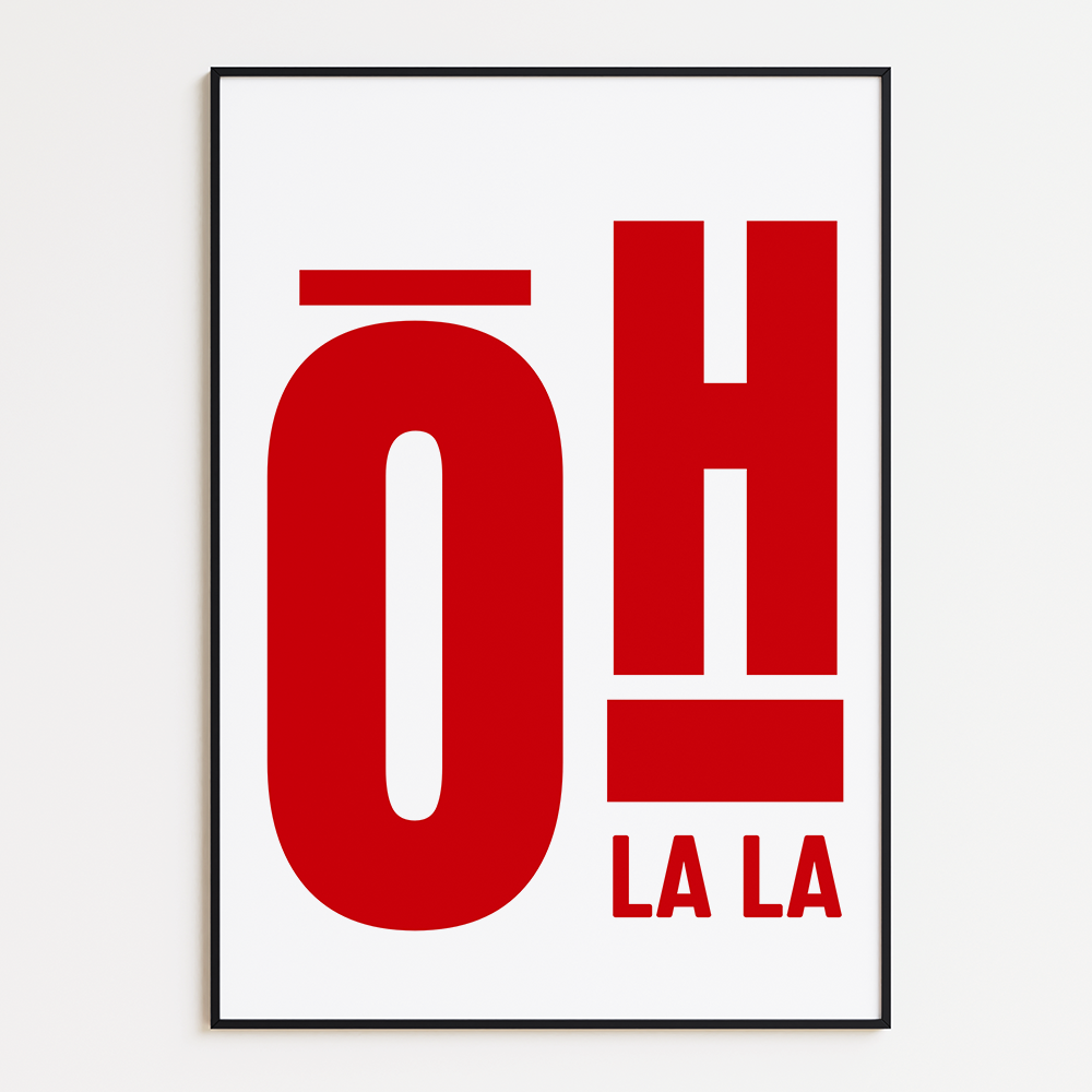 Poster Oh Lala